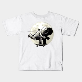 Astronaut Skate Kids T-Shirt